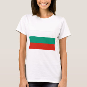 T-shirt Drapeau Bulgarie