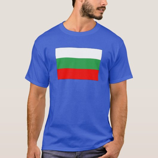 T-shirt Drapeau Bulgarie (Devant)
