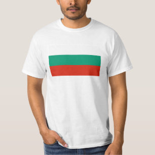 T-shirt Drapeau Bulgarie