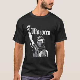 T-shirt Drapeau Cadeau Maroc Marocain Berbère Nafri