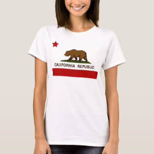 T-shirt Drapeau californien Patriotique