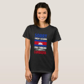 T-shirt Drapeau cambodgien (Devant entier)
