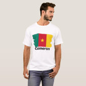 T-shirt Drapeau Cameron (Devant entier)