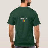 T-shirt Drapeau camerounais, Drapeau du Cameroun (Dos)