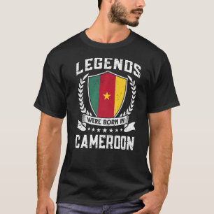 T-shirt Drapeau camerounais vintage Cameroun