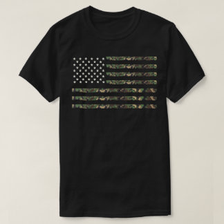 T-shirt Drapeau Camion militaire américain