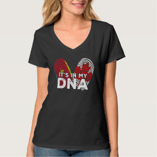 T-shirt Drapeau Canada Fier Sénégal Sénégalais ADN Emprein