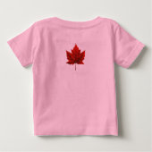 T-shirt Drapeau Canada Tee - shirt bébé Canada (Dos)