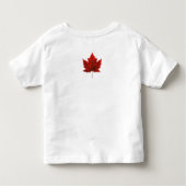 T-shirt Drapeau Canada Tee - shirt bébé Canada (Dos)