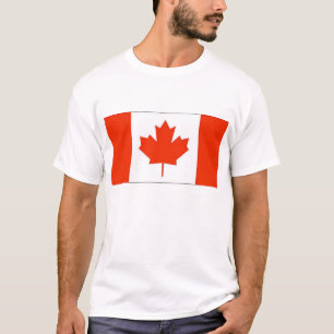 T-shirt Drapeau canadien
