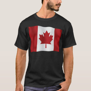 T-shirt Drapeau canadien