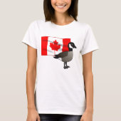 T-shirt Drapeau canadien (Devant)