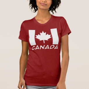 T-shirt Drapeau canadien