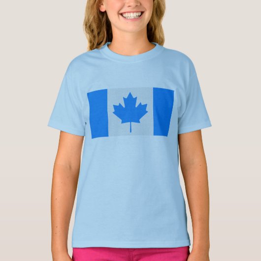 T-shirt Drapeau canadien (Devant)