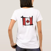 T-shirt Drapeau canadien (Dos)