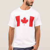 T-shirt Drapeau canadien (Devant)