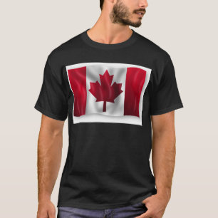 T-shirt Drapeau canadien