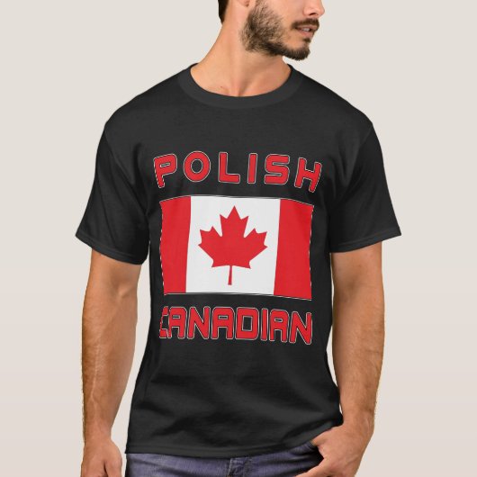 T-shirt Drapeau canadien (Devant)