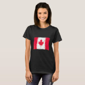 T-shirt Drapeau canadien Drapeau Canada Canada (Devant entier)