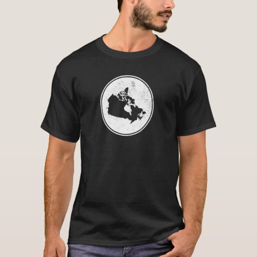 T-shirt Drapeau canadien fier (Devant)