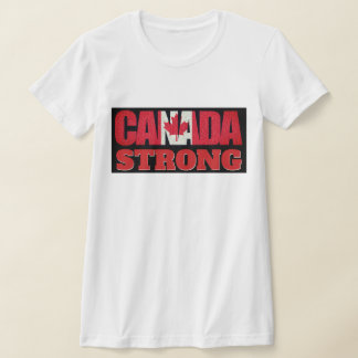 T-shirt Drapeau canadien fort