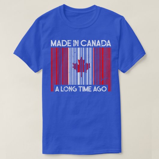 T-shirt Drapeau canadien Maple Leaf Canada (Design devant)