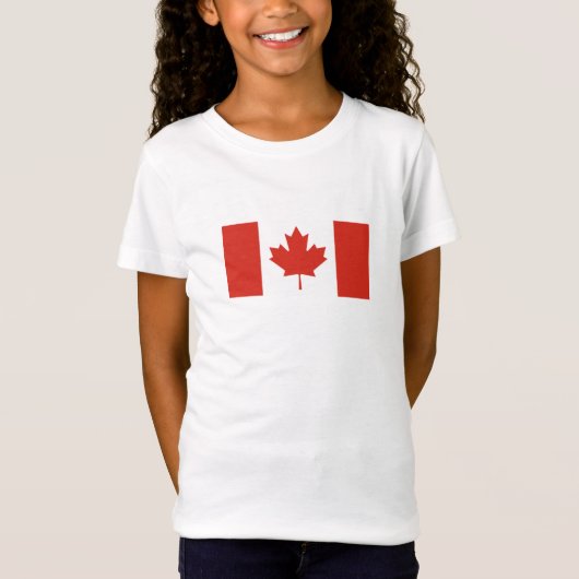 T-Shirt Drapeau canadien patriotique (Devant)