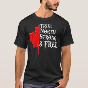T-shirt Drapeau canadien True North Fort & Free Maple Leaf