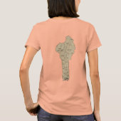 T-Shirt Drapeau + Carte du Bénin (Dos)