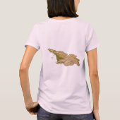 T-Shirt Drapeau + Carte + Texte de Géorgie (Dos)
