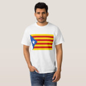 T-shirt Drapeau catalan de l'indépendance de "L'Estelada (Devant entier)