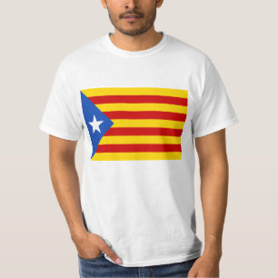 T-shirt Drapeau catalan de l'indépendance de "L'Estelada