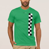 T-shirt Drapeau Checkered (Devant)