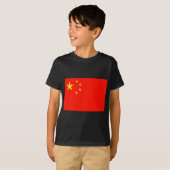 T-shirt Drapeau Chine - Haute qualité (Devant entier)