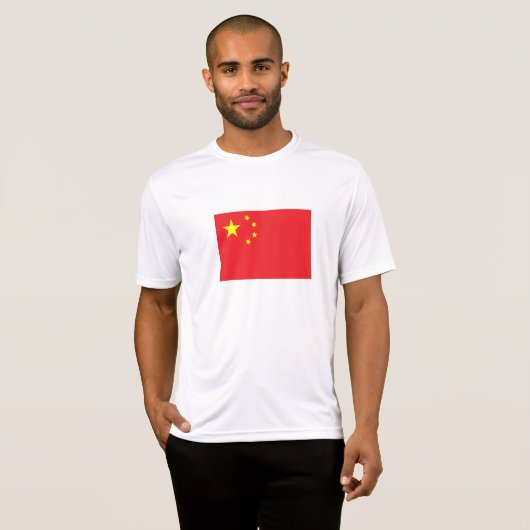 T-shirt Drapeau chinois (Devant entier)