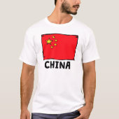 T-shirt Drapeau chinois (Devant)