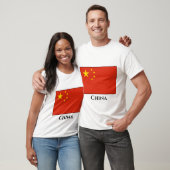 T-shirt Drapeau chinois (Unisexe)