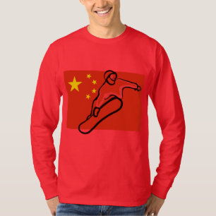 T-SHIRT DRAPEAU CHINOIS
