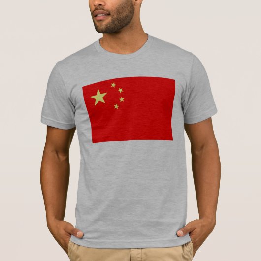 T-shirt Drapeau chinois (Devant)