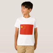 T-shirt Drapeau chinois (Chine) (Devant entier)
