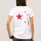 T-shirt Drapeau chinois "classique" (Dos)