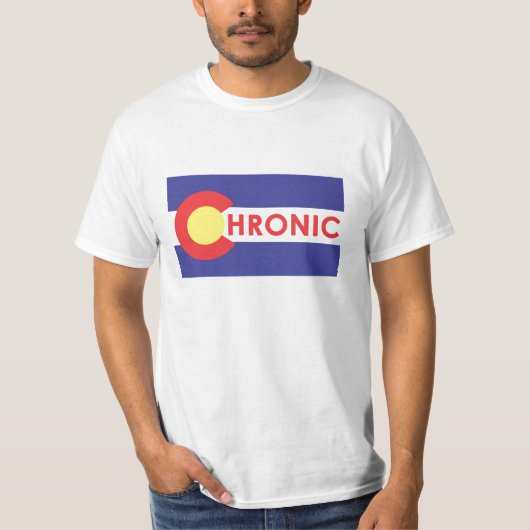 T-SHIRT DRAPEAU CHRONIQUE DE NORCO (Devant)