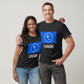 T-shirt Drapeau Chuuk Chuukese (Unisexe)