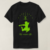 T-shirt Drapeau Circassien, adiga (Design devant)