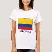 T-shirt Drapeau Colombie (Colombie) (Devant)