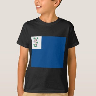 T-shirt Drapeau colonial de corsaire (drapeau naval du