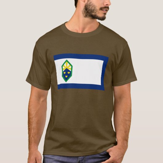 T-shirt Drapeau Colorado Springs (Devant)