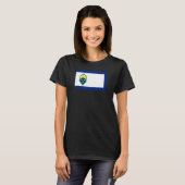 T-shirt Drapeau Colorado Springs (Devant entier)