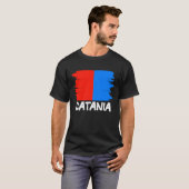 T-shirt Drapeau Cool Catania (Devant entier)