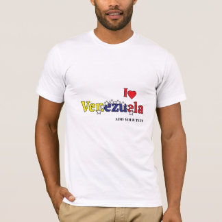 T-shirt drapeau cool de pays personnaliser hommes vénézuél
